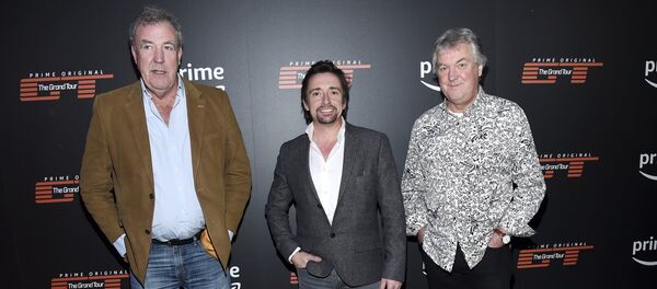 Jeremy Clarkson,  Richard Hammond et James May - Sputnik Afrique