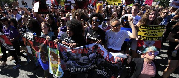 Manifestation à Washington, le 4 octobre 2018 - Sputnik Afrique