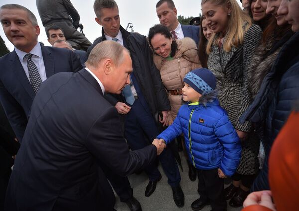 Anniversaire de Vladimir Poutine: les photos qui ont marqué l’année écoulée - Sputnik Afrique