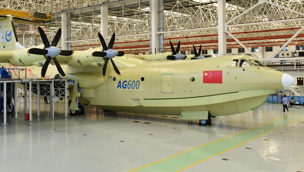 L'avion amphibie chinois  AG600 - Sputnik Afrique