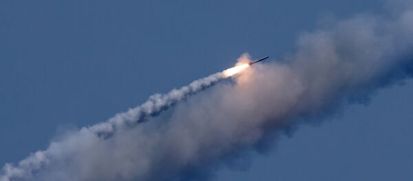 Un tir de missile Kalibr Un tir de missile Kalibr - Sputnik Afrique