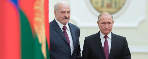 Loukachenko et Poutine - Sputnik Afrique