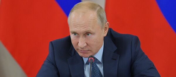 Рабочая поездка президента РФ В. Путина и премьер-министра РФ Д. Медведева в Ставропольский край - Sputnik Afrique