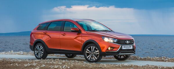 The new Lada Vesta SW Cross wagon by AvtoVAZ - Sputnik Afrique
