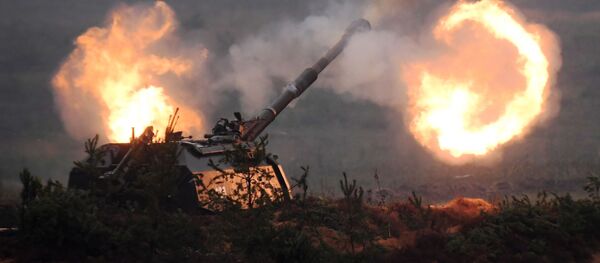 Un canon automoteur - Sputnik Afrique