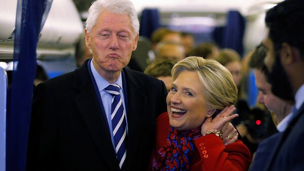 Hillary Clinton - Bill Clinton - Sputnik Afrique