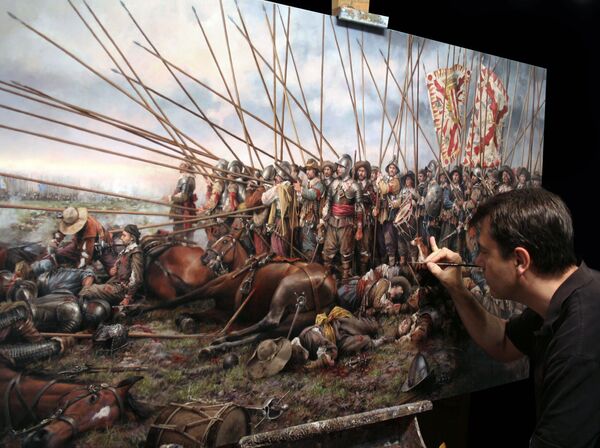 Tableau d'Augusto Ferrer-Dalmau (2011) Tableau d'Augusto Ferrer-Dalmau (2011) - Sputnik Afrique
