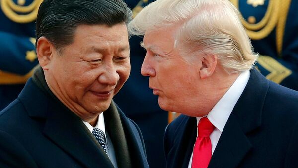  Xi Jinping et Donald Trump - Sputnik Afrique