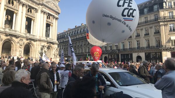 Manifestation à Paris: les retraités réclament une revalorisation de leurs pensions, 18 octobre 2018 - Sputnik Afrique