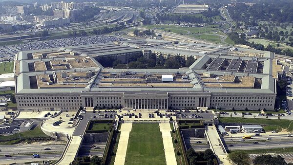 Вид на здание Пентагона в Вашингтоне - Sputnik Afrique