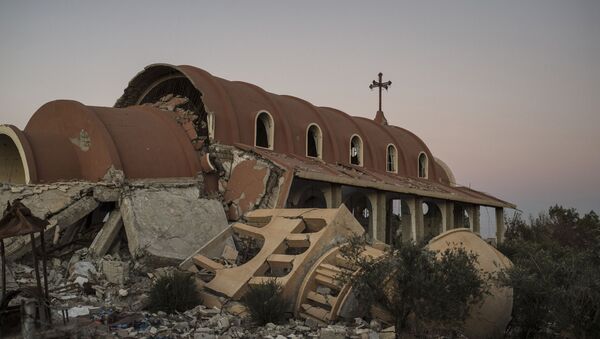 Un village chrétien dans la province d'Hassaké détruit par les terroristes - Sputnik Afrique
