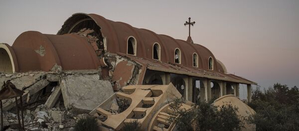 Un village chrétien dans la province d'Hassaké détruit par les terroristes - Sputnik Afrique