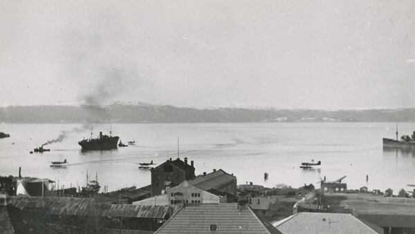 Le fjord de Trondheim près d’Ilsvika pendant la Seconde Guerre mondiale - Sputnik Afrique