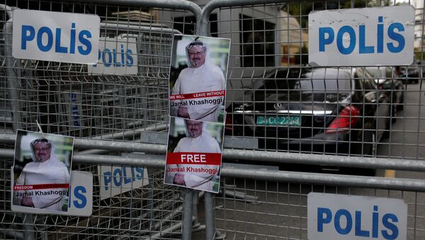 Images du journaliste saoudien Jamal Khashoggi à Istanbul - Sputnik Afrique