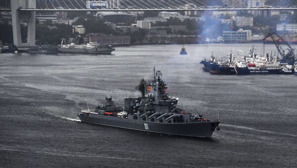 Le groupe naval de la Flotte du Pacifique part de Vladivostok - Sputnik Afrique