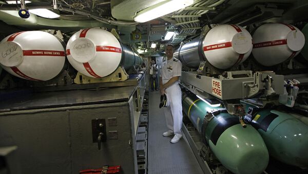 Ракеты Tomahawk на борту подлодки USS Hampton - Sputnik Afrique