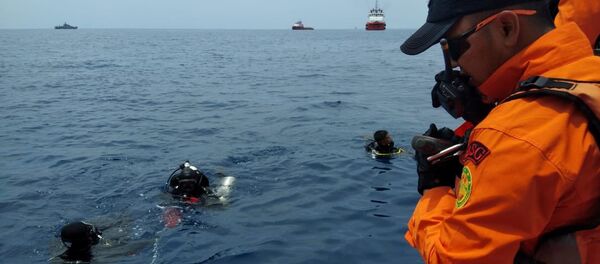 Les secouristes sur les lieux du crash d'un Boeing 737 MAX de Lion Air en Indonésie - Sputnik Afrique