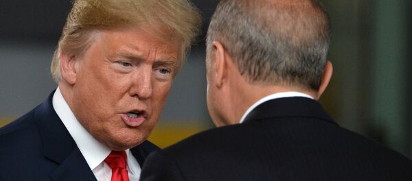 Donald Trump et Recep Tayyip Erdogan - Sputnik Afrique