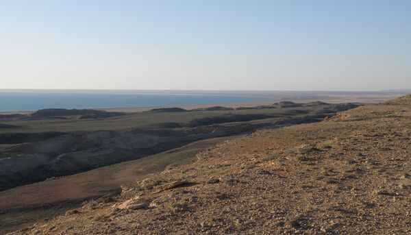 La partie méridionale de la Grande mer d'Aral en Ouzbékistan, mai 2012 La partie méridionale de la Grande mer d'Aral en Ouzbékistan, mai 2012 - Sputnik Afrique