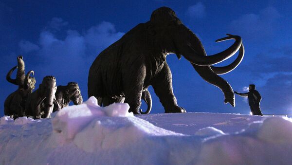 Sculpture de mammouth - Sputnik Afrique