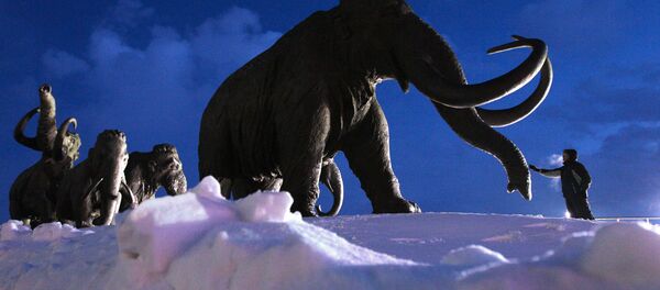 Sculpture de mammouth - Sputnik Afrique