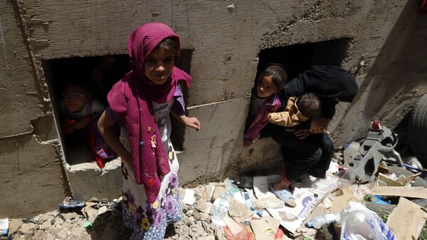 des enfants au Yémen - Sputnik Afrique