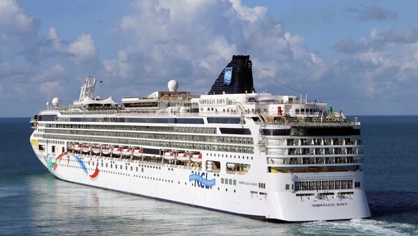 The Norwegian Cruise Line ship 'Norwegian Dawn - Sputnik Afrique