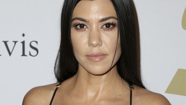 Kourtney Kardashian attends the Clive Davis and The Recording Academy Pre-Grammy Gala at The Beverly Hilton Hotel on Saturday, Feb. 11, 2017, in Beverly Hills, Calif. - Sputnik Afrique