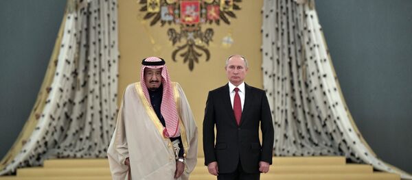 Russian President Vladimir Putin's talks with King Salman bin Abdulaziz Al Saud of Saudi Arabia - Sputnik Afrique