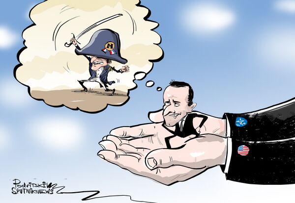 «Face à la Russie», Macron évoque la création d'une «vraie armée européenne» - Sputnik Afrique