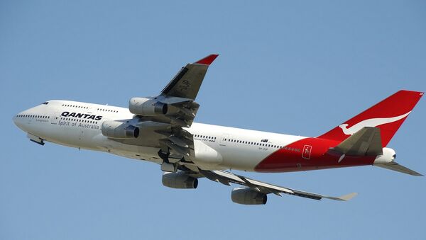 Un Boeing 747 de Qantas - Sputnik Afrique