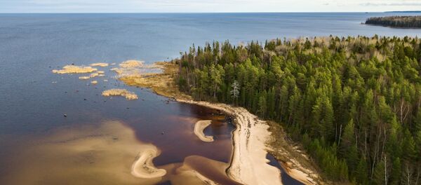 Le lac Onega au cœur de la taïga et d’un réseau d’une cinquantaine de rivières - Sputnik Afrique