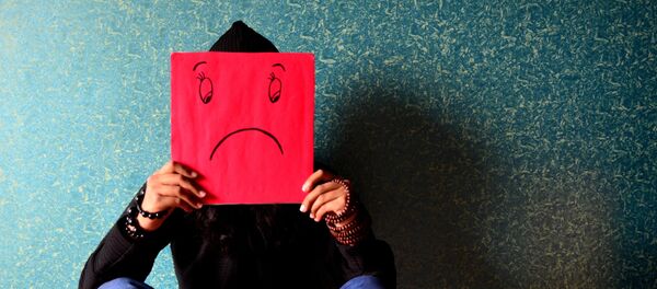 Un dibujo de cara triste - Sputnik Afrique