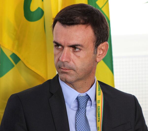Ettore Prandini, président de Coldiretti, syndicat agricole d’Italie Ettore Prandini, président de Coldiretti, syndicat agricole d’Italie - Sputnik Afrique