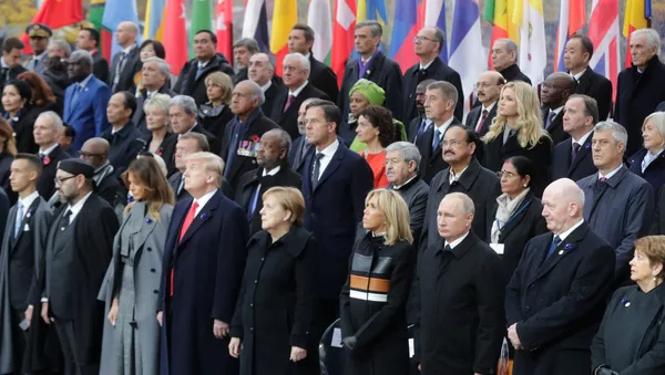 Commémoration de l'armistice à Paris (11 novembre 2018) - Sputnik Afrique