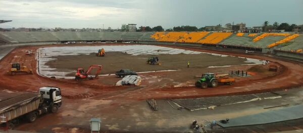 Stade de Japoma, à Douala, Cameroun Stade de Japoma, à Douala, Cameroun - Sputnik Afrique