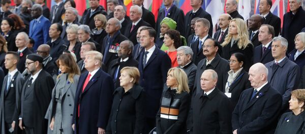 la cérémonie du centenaire de l'Armistice de 1918 à Paris - Sputnik Afrique