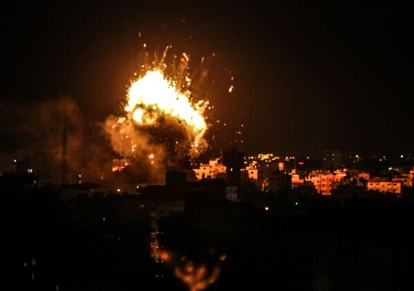 Conséquences des attaques de missiles israéliennes contre la bande de Gaza - Sputnik Afrique