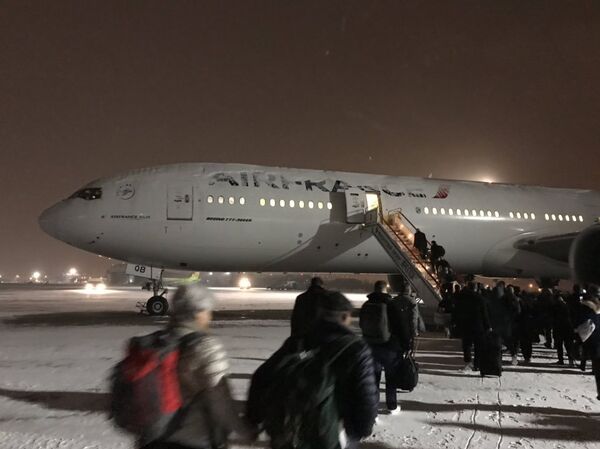 Les passagers d'Air France à Irkoutsk - Sputnik Afrique