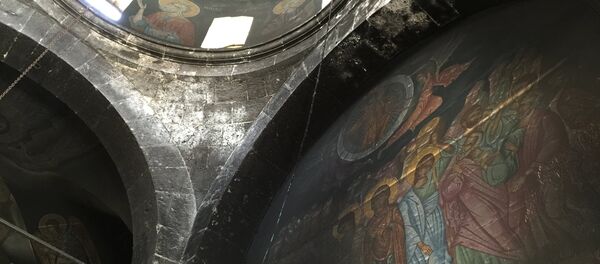 Une église orthodoxe dans la ville syrienne de Maaloula pillée par des terroristes du Front al-Nosra - Sputnik Afrique