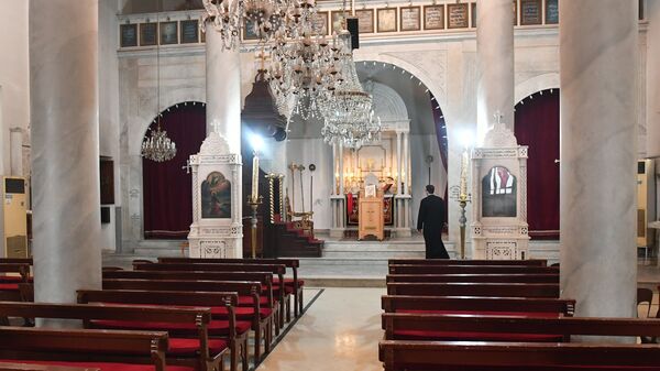 une paroisse de l'Église syriaque orthodoxe à Damas - Sputnik Afrique