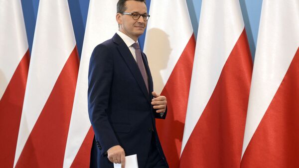 Le Premier ministre polonais Mateusz Morawiecki.  - Sputnik Afrique