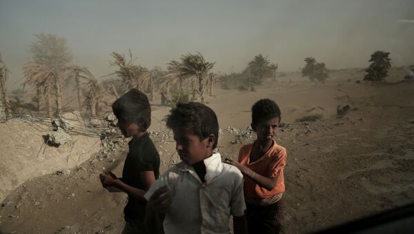Des enfants yéménites (image d'illustration) - Sputnik Afrique