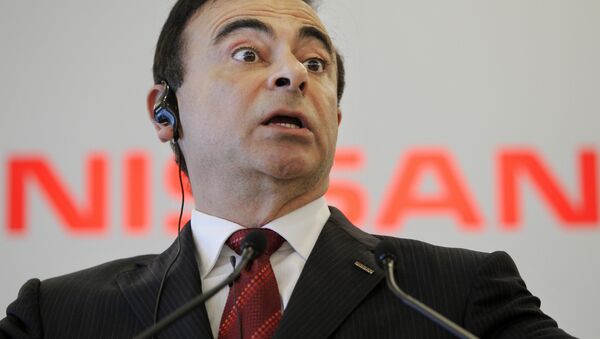 Nissan Motor Co. Chief Executive Carlos Ghosn - Sputnik Afrique