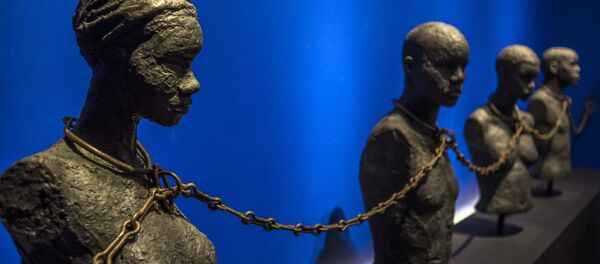 Sculptures des esclaves exposés dans le Centre caribéen d’expressions et de mémoire de la traite et de l’esclavage - Sputnik Afrique