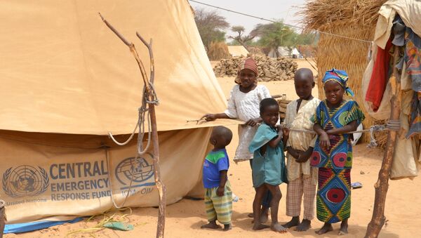 Un camp de réfugiés au Niger - Sputnik Afrique