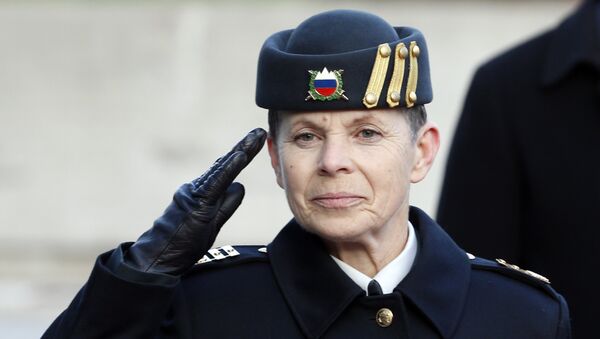 Le général Alenka Ermenc est officiellement entrée en fonction de chef d'état-major des armées slovènes - Sputnik Afrique