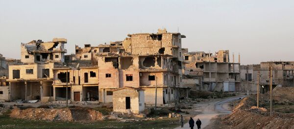 Une ville du gouvernorat d'Idlib (archive photo) - Sputnik Afrique