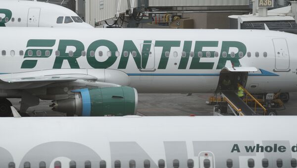 Un avion de la compagnie Frontier Airlines  - Sputnik Afrique