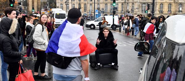 Une manifestation des lycéens à Bordeaux - Sputnik Afrique